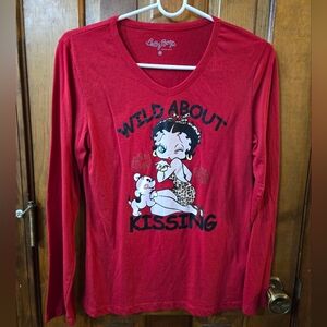 Betty Boop Long Sleeve Tee